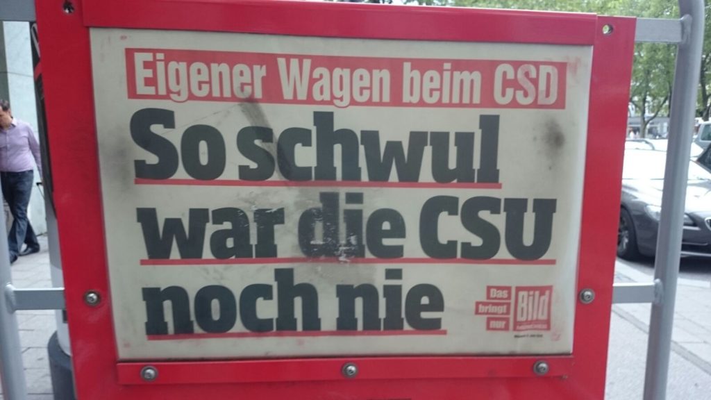 CSU schwul